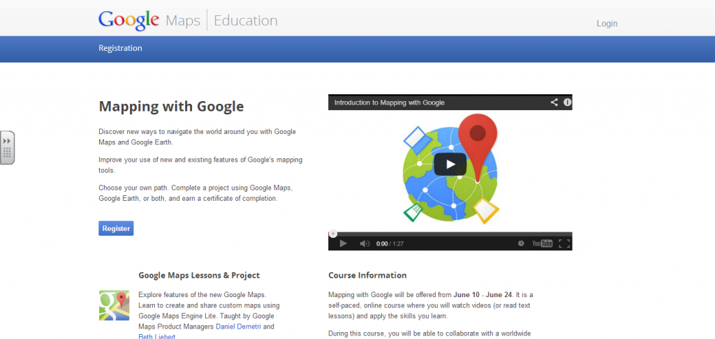 Mapping with Google - Course